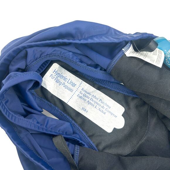 NEW Swim Solutions Navy Blue Swim Bottoms Size 12 High Waist Tummy Control NWT - Picture 6 of 9